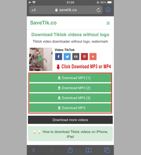 Download TikTok Mp3 & No-watermark Videos